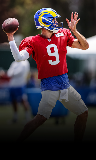 Matthew Stafford downplays elbow injury, throws in Rams practice